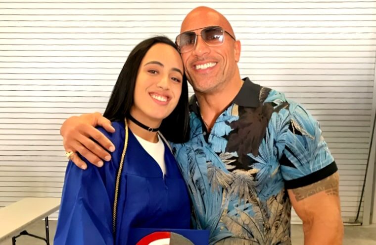 The Rock Praises His Daughter For Achieving WWE Success Without His Help