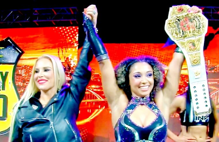 New TNA Knockouts Champion Crowned After Ash By Elegance Vacated The Title