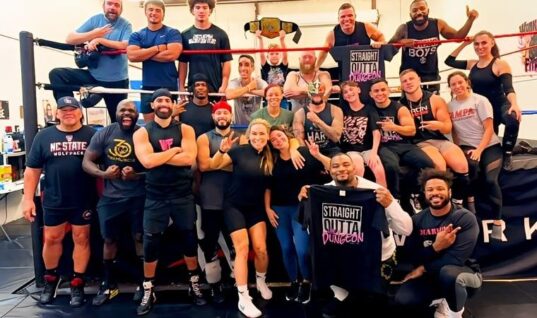 Daughter Of WWE Hall Of Famer Spotted Training At The Dungeon 2.0