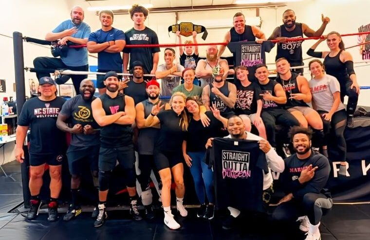 Daughter Of WWE Hall Of Famer Spotted Training At The Dungeon 2.0