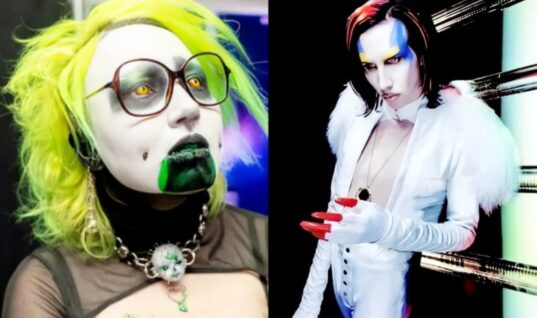 Abadon Wows Fans With Marilyn Manson-Inspired Photo Drop