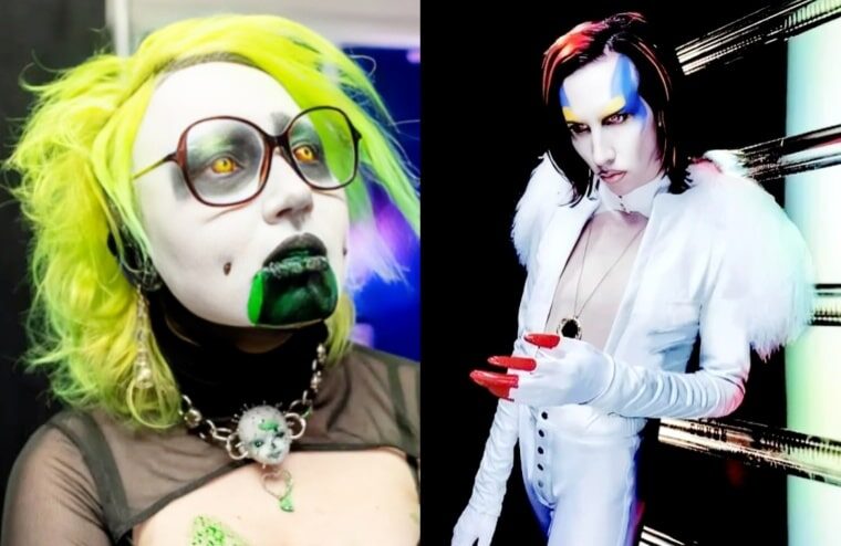 Abadon Wows Fans With Marilyn Manson-Inspired Photo Drop