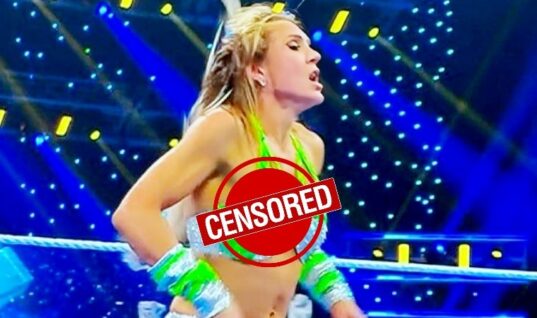 Charlotte Flair Acknowledges Her Wardrobe Malfunction During SmackDown
