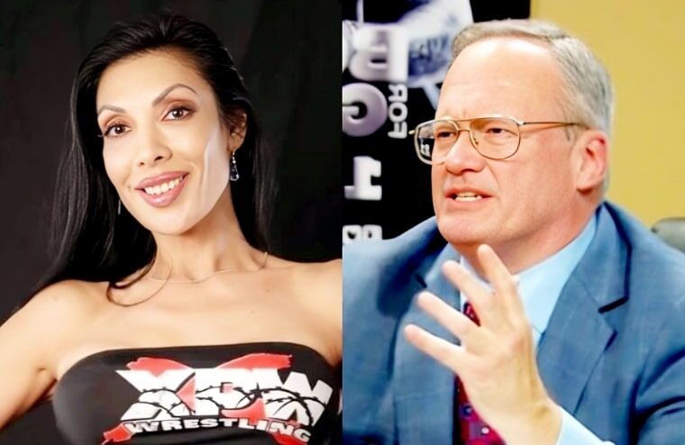 Jasmin St. Claire Throws Down Raunchy Challenge To Jim Cornette