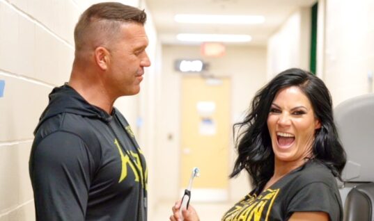 Traci Brooks Comments On Her Husband Frankie Kazarian Finally Getting “His Flowers”
