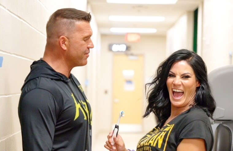 Traci Brooks Comments On Her Husband Frankie Kazarian Finally Getting “His Flowers”