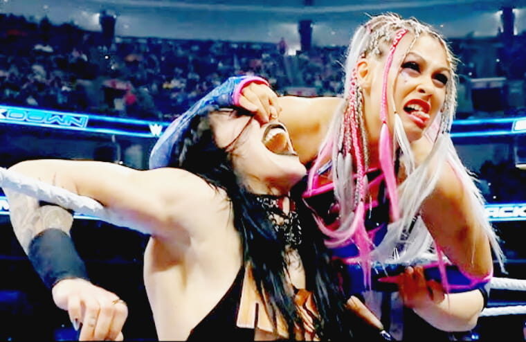 Rhea Ripley Shows Off Her Black Eye Following SmackDown